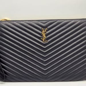 YSL LARGE CLUTCH